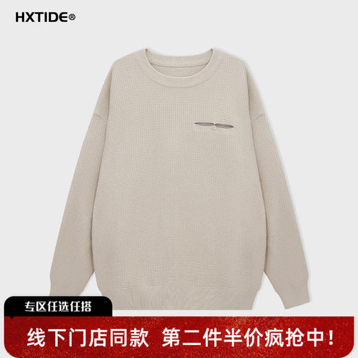 【新品上新】HX 冬季圆领毛衫Z107540016101 商品图0