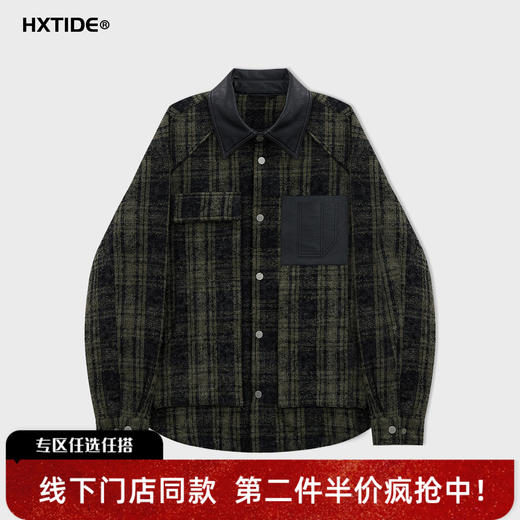 【新品上新】HX 冬季短款翻领薄羽绒服Z100540046101 商品图0