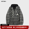 【新品上新】HX 冬季假两件带帽棉服C112540008101 商品缩略图0