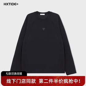 【新品上新】HX 春季圆领长袖T恤Y102610001101