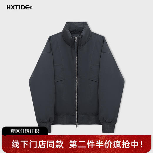 【新品上新】HX 冬季短款立领羽绒服Z100540026102 商品图0