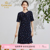 乔万尼连衣裙女夏季新款休闲小碎花显瘦气质小个子EF2E406 商品缩略图0
