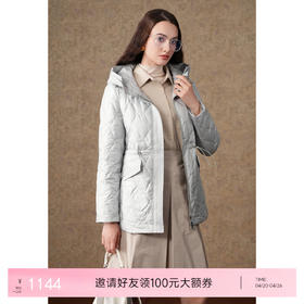 乔万尼羽绒服女款冬季新款收腰小个子EF4T241