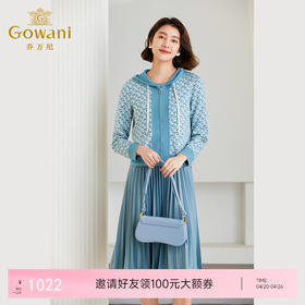 乔万尼冬季新款针织衫外套绵羊毛开衫上衣ET4M955