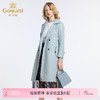 乔万尼风衣春西装领修身大气双排扣风衣EB3A256 商品缩略图0