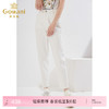 乔万尼休闲裤透气白色长裤EI3F213 商品缩略图0