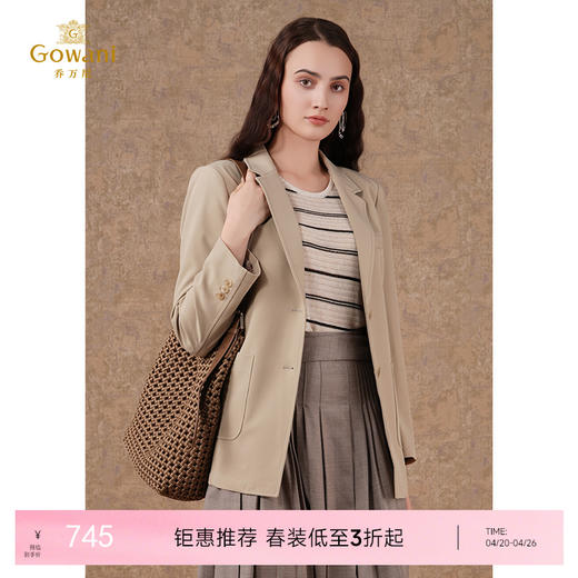 乔万尼新品修身小西装短外套ET3B705 商品图0