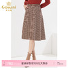 乔万尼绵羊毛半身裙复古A版显瘦高级感EI4D515 商品缩略图0