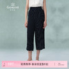 乔万尼新款九分阔腿裤女条纹直筒显瘦版型EI2F778 商品缩略图0