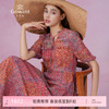 乔万尼真丝连衣裙100%桑蚕丝新款法式碎花EM2E879 商品缩略图0