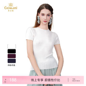 【多色可选】乔万尼新品显瘦百搭舒适针织上衣EZ2M123