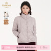 【鹅绒】乔万尼90%白鹅绒女绗缝简约通勤立领设计羽绒服ED4T866 商品缩略图0