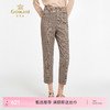 乔万尼新品英伦风复古格纹锥形长裤ED3F255 商品缩略图0