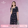 乔万尼连衣裙夏真丝桑蚕丝法式碎花EI2E770 商品缩略图0