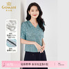 乔万尼真丝衬衫女夏新款桑蚕丝上衣显瘦EF2C312 商品缩略图0