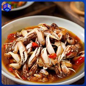 （壳薄肉嫩多汁）邂逅青春 麻辣生醉蟹钳   250g*2盒 （固形物≥60%）丨速食