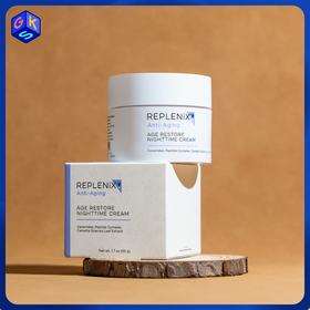 【质地清爽 适合油皮混合皮】TOPIX Replenix 绿茶面霜焕颜柔肤保湿晚霜 15g 50g（效期至2027-1）