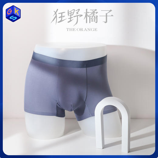 狂野橘子 男士莫代尔内裤 商品图0