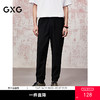 GXG男装 黑色宽松舒适束脚裤长裤休闲裤卫裤夏季热卖G25X022068 商品缩略图0