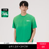 gxgjeans男装265g重磅短袖T恤男夏季宽松休闲圆领绿色T恤11E1440079BT恤 商品缩略图0
