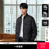 【轻薄】gxgjeans男装秋冬季短款黑色衬衫领羽绒服男 商品缩略图0