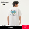 gxg.jeans男装 多色后背潮流印花宽松美式短袖T恤男生 25夏热卖 商品缩略图0