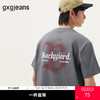 gxg.jeans男装 后背潮流字母时尚宽松短袖T恤男生 25年夏季热卖 商品缩略图0