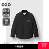GXG男装 菱形格绗缝衬衫式轻薄羽绒外套通勤保暖 24冬季热卖 商品缩略图0