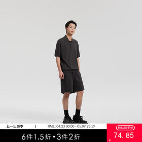 MODE COMMUTER | MC圈圈纱微阔短袖POLO线衫