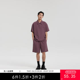 MODE COMMUTER | MC全棉优质精纺棉纱阔腿型梭织短裤MCF122035B