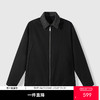 GXG男装26春季时尚格纹撞色设计日常百搭简约翻领男式休闲夹克K&C 商品缩略图0