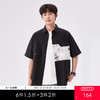 gxgjeans【爆款热卖】撞色拼接翻领男士短袖衬衫25夏款潮流百搭上衣男K&C 商品缩略图0