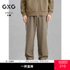 GXG男装 肌理面料提花休闲裤男士长裤 G24X024120 商品缩略图0