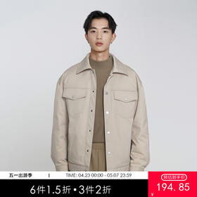 MODE COMMUTER | MC冬季双面斜纹面料衬衫式羽绒服男MCE1D25005D