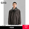 GXG男装 复古擦色pu皮夹克外套男  冬热卖G24X214064 商品缩略图0