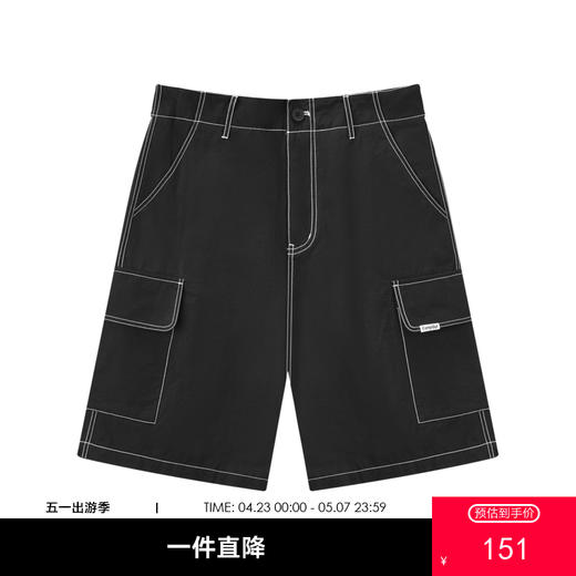 gxg.jeans男装夏季休闲款休闲短裤JEX12201832 商品图0