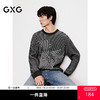 GXG男装 新年马图案印花毛衣通勤简约休闲针织衫 2025年冬季  商品缩略图0