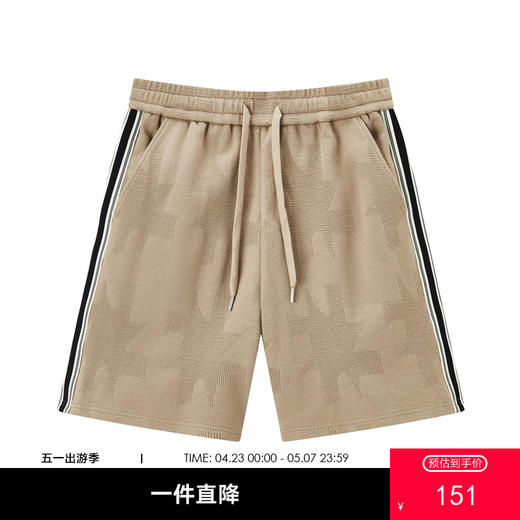 gxg.jeans男装  夏季热销休闲针织短裤JEX12200812 商品图0