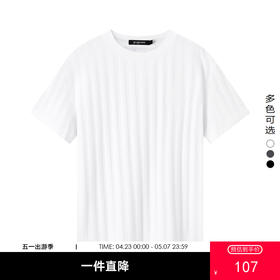 gxg.jeans男装 夏季热卖圆领短袖T恤JEX14400092