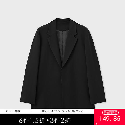MODE COMMUTER | MC冬季TR高支混纺通勤时尚单西西装男MCE113170D 商品图0