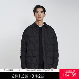 MODE COMMUTER | MC冬季休闲开襟翻领衬衫式羽绒服男MCE1D25006D