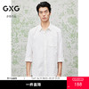 GXG男装 提花七分袖衬衫休闲衬衣25夏热卖G25X032044 商品缩略图0