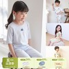 【云优选】韩国moimoi {7分套} 春夏七分套儿童家居服套装短袖套睡衣丝麻棉 商品缩略图0