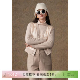 乔万尼高级感短外套拼接设计时尚短款EM3B371