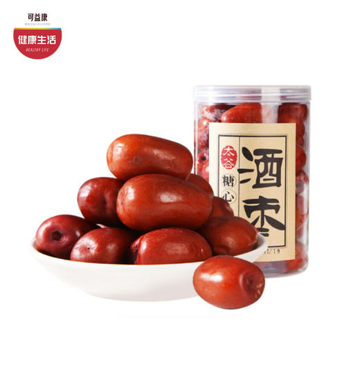 拼团|山西糖心酒枣  个大饱满肉厚  清醇芬芳  甘甜爽口  680g/罐 商品图0