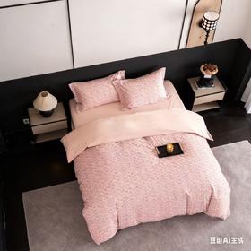 【武汉】汉棉生态磨毛全棉四件套被套：200*230cm,床单245*250cm,枕套2个：48*74cm