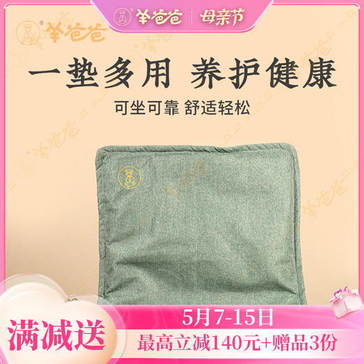 【艾绒坐垫】坐享轻松舒适，温养下焦健康 商品图0