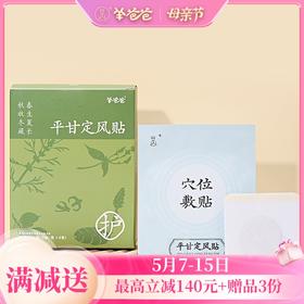 新品【平甘定风贴】草本外用 温和舒甘 居家常备
