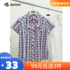 【尾货清仓不退换】波顿女士牛仔短袖衬衫LS392 商品缩略图0