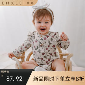 【宝宝服饰】嫚熙婴儿连体衣竹棉羊毛包屁衣宝宝连身衣爬服哈衣